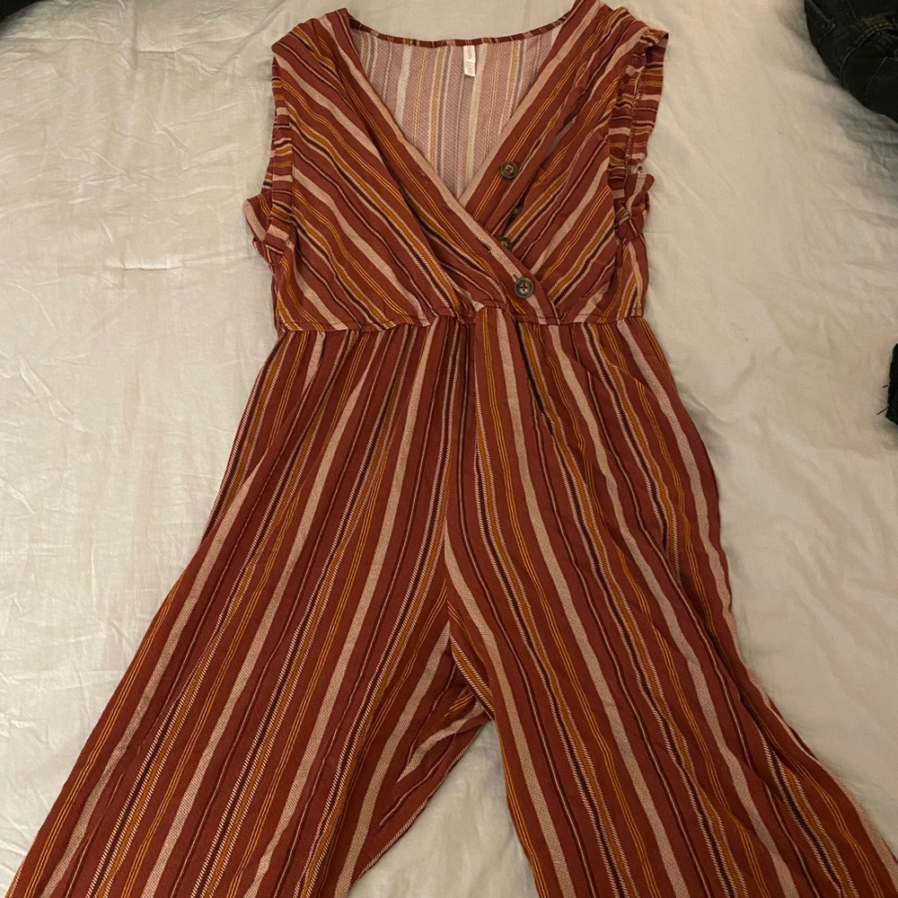 rust colored jumpsuit!!